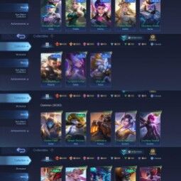 ML 225⚡PRIME CLAUDE⚡️HUNTER HARITH⚡️ANNIVERSARY AKAI⚡️EPIC KAGURA ROGER LANCELOT⚡️M6 CLAUDE⚡️DRAGON TAMER LING⚡️STAR FANNY⚡️SUMMER HAYABUSA⚡️ 3